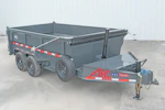 ARC Trailers 16'x83" Telescopic Dump Trailer w/ 3' Sides (BDT) Stock #94124 - Thumbnail 1