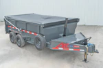 ARC Trailers 16'x83" Telescopic Dump Trailer w/ 4' Sides (BDT) Stock #94125 - Thumbnail 3