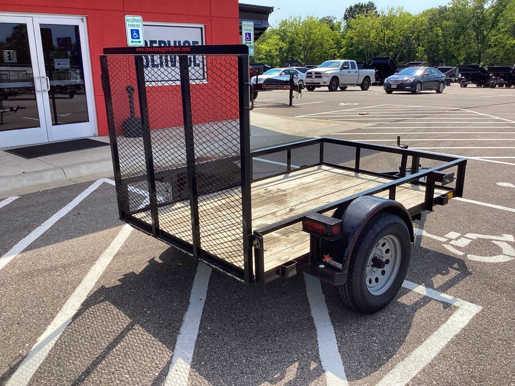 Texas Bragg USED 8'x60" Utility Trailer w/ 4' Gate