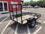 Texas Bragg USED 8'x60" Utility Trailer w/ 4' Gate Stock #94128 - Thumbnail 2