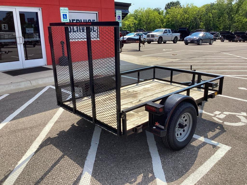 Texas Bragg USED 8'x60" Utility Trailer w/ 4' Gate