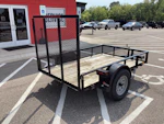 Texas Bragg USED 8'x60" Utility Trailer w/ 4' Gate Stock #94128 - Thumbnail 2