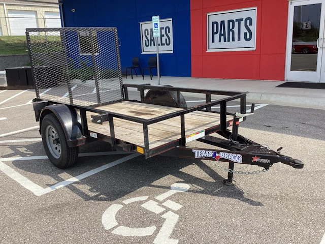 Texas Bragg USED 8'x60" Utility Trailer w/ 4' Gate