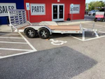 Sport Haven USED 14'x83" Aluminum Utility Trailer Stock #94142 - Thumbnail 1