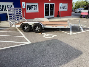 Sport Haven USED 14'x83" Aluminum Utility Trailer